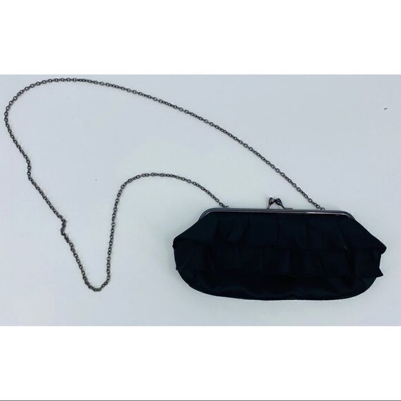 Hollywould for target ruffle clutch purse - Picture 1 of 6